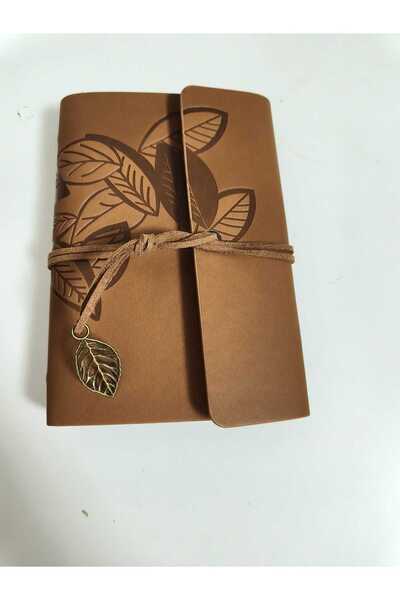 Meya design Small Size Retro Leather Notebook