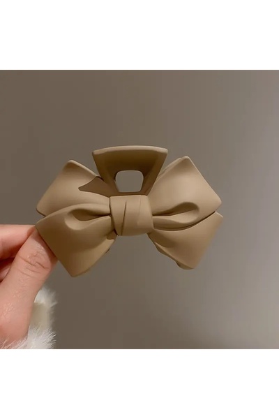Virago Special Material Bowknot Cream Latch Buckle