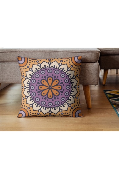 ALAMODECOR Husă pentru pernă cu model modern, cu două fețe, digitală cu imprimeu (1 bucată)