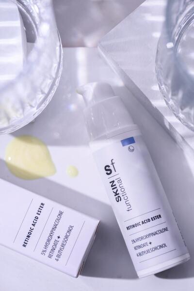 Skin Functional Anti-Aging Serum with 5% Hydroxypinacolone Retinoate & 4-Butylresorcinol, Night, 30 ml