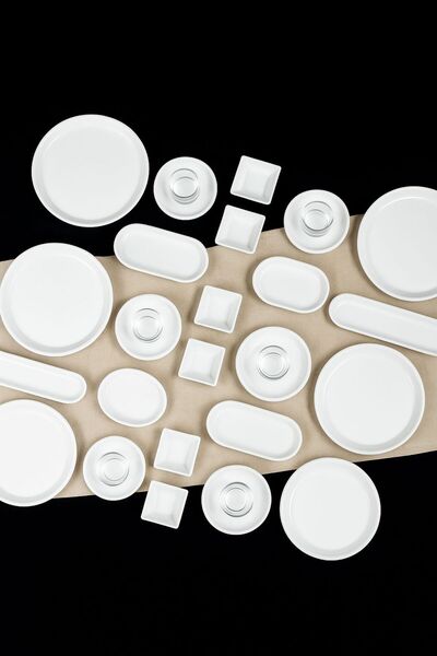 Evim Sepette 24 Parça Oval Kahvaltı Takımı Beta Serisi