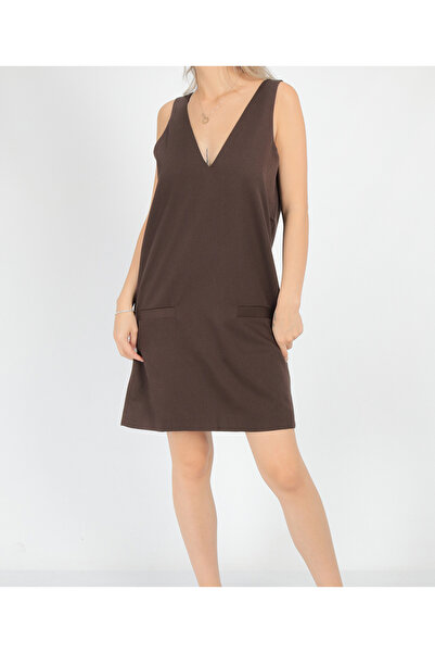 Vero Moda Short dress, Brown