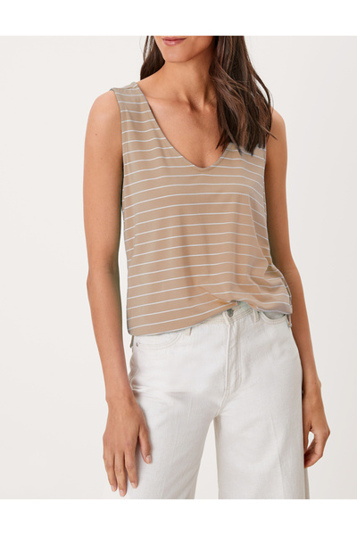 s.Oliver Tank top, Brown
