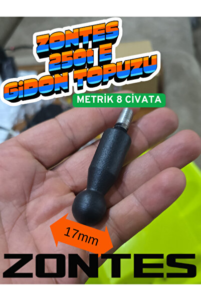 Yerlikit Zontes Rks 250 Te Gidon topuzu Dik versiyon 17mm