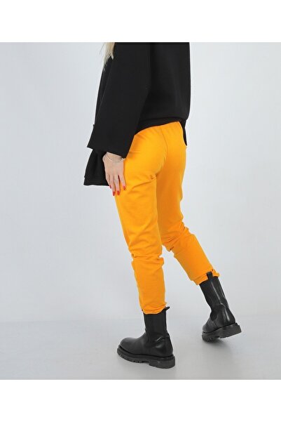 ONLY Pantaloni, Portocaliu