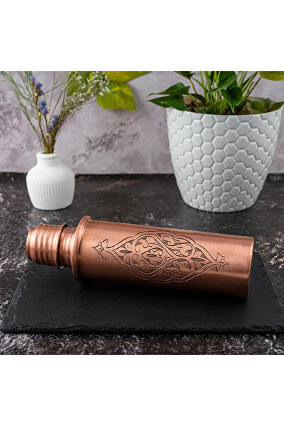 DMT COPPER HOME Dmt Copper Water Bottle Water Flask Water Bottle Gym Water Bottle Bpa Free Water Bottle Hand-Embroidered Gift