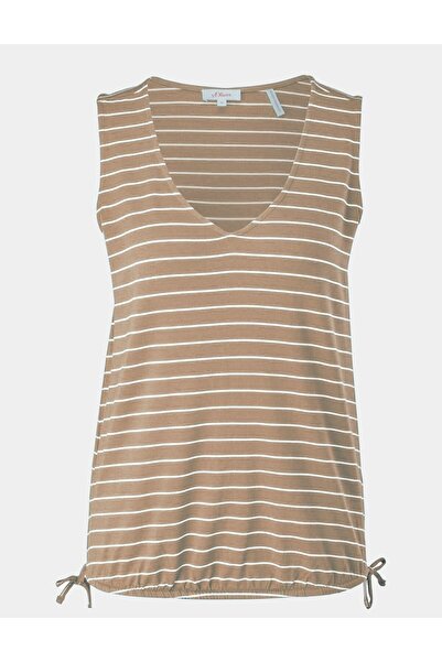 s.Oliver Tank top, Brown