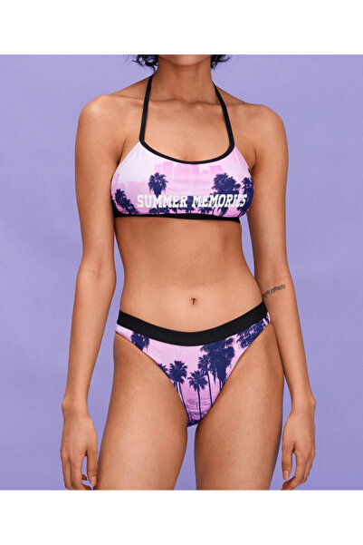Cropp Swimsuit, Purple