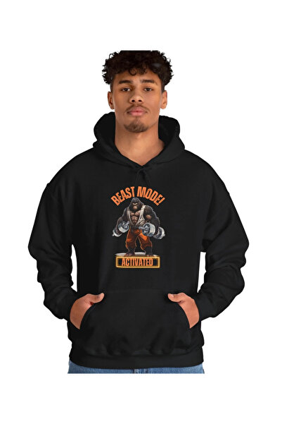 Oceanwear بغطاء رأس سويت شيرت مستقيم بيست مود مطبوع للرجال والنساء قصة فضفاضة