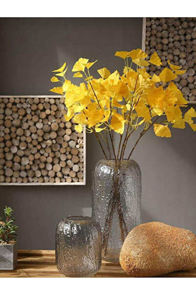 MyBalliStore Yapay Sarı Yaprak Dal 1 Adet