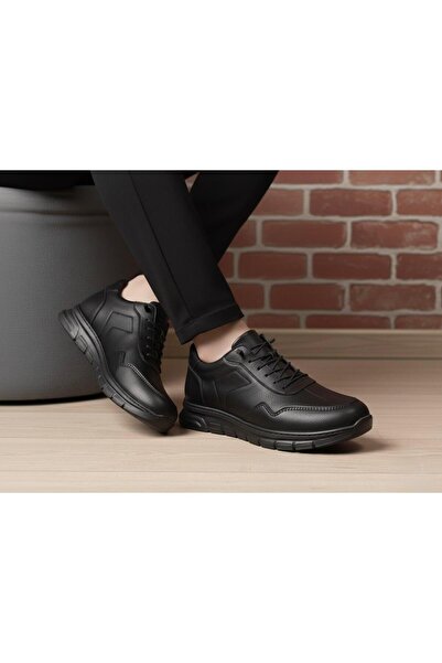 Taşpınar Ayakkabı Baykara 100% Genuine Leather Men's Casual Winter Comfortable Sports Shoes Large Size 40-47