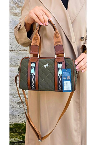 çantamgelsin Miami Polo Women's Cylinder Model Hand and Shoulder Bag