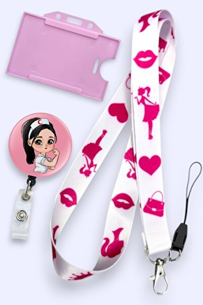 MİLLENEX Çanta Taşıyıcı Yaka Kartı Boyun Askı İpi 3 lü Set Boyun İpi Yoyo Yat...