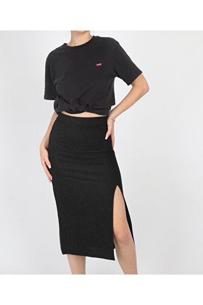 PIECES Skirt, Black