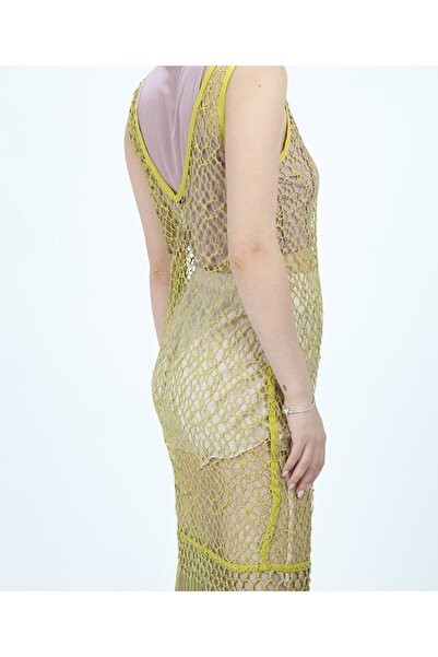 Reserved Beach dress, Olive green