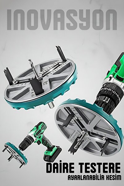 Transformacion Ayarlanabilir Daire Testere Ucu 45–130 mm | Profesyonel Delme Aparatı 722492