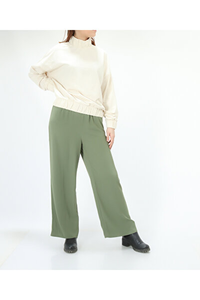 VILA Pantaloni, Verde