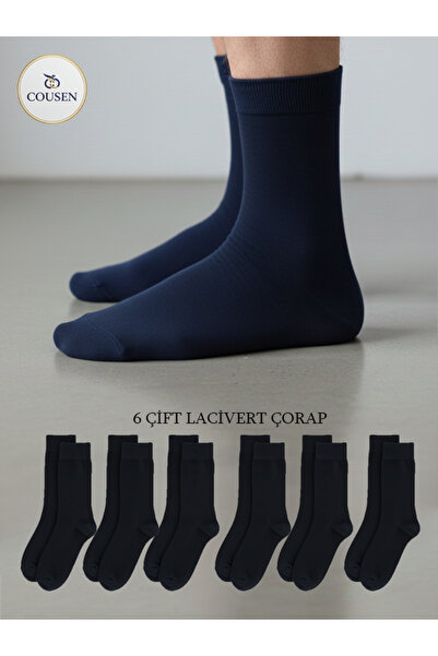 Cousen 6-пакет дълги чорапи от памук, унисекс, удобни