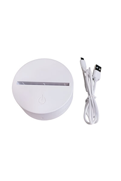 Generic Christmas Gifts 3D LED Table Top Decorative Night Light (Decorative Display -Tricolour) (Santa)