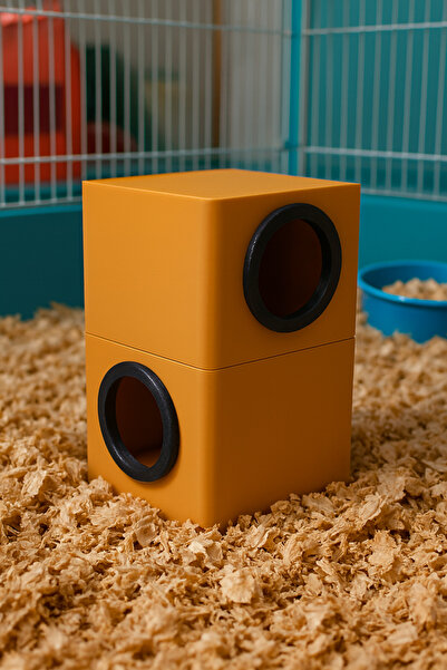 T×DEM Hamster Yuvası ※ Hamster Evi ※ KarışıkRenk ※ Hamster Kafesi ve Habitatı...