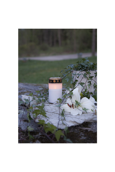 Star Trading LED Candle, Star Trading, Serene, 7 x 12 x 7 cm, White
