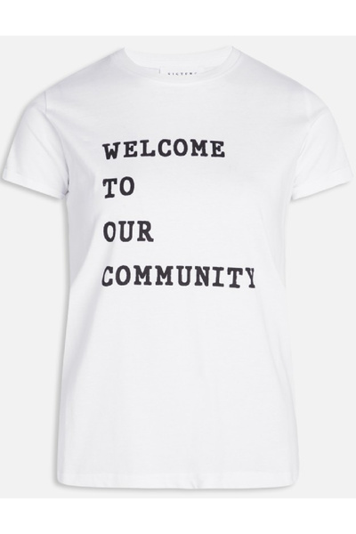 SisterS point T-shirt, White