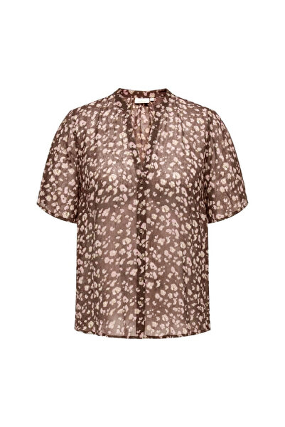 Only Carmakoma Shirt, Brown