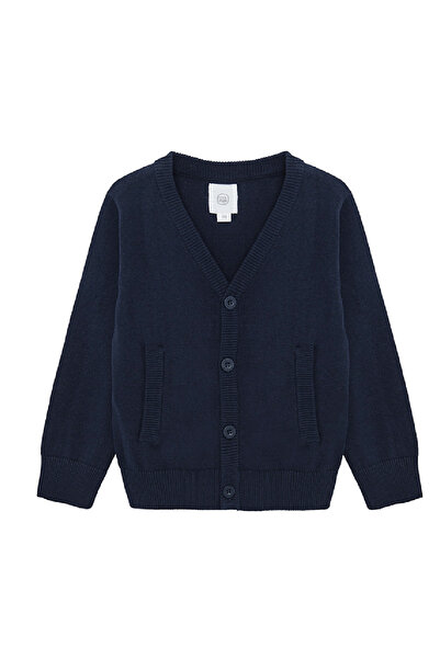 Cool Club Cardigan, Navy blue