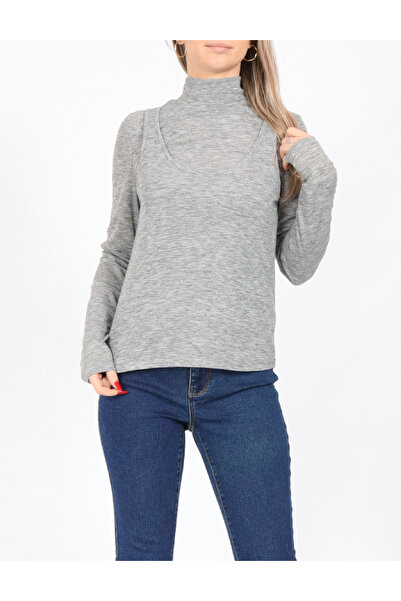 Noisy May Blouse, Gray