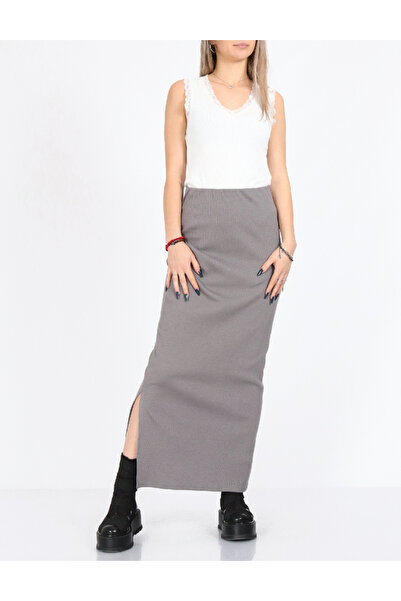 Noisy May Skirt, Gray