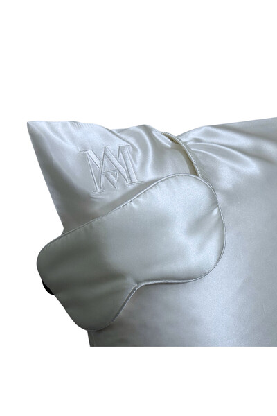 MATASIA Sleep Essential – 22 Momme Silk Set, Ivory | MATASIA®