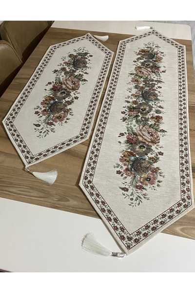 MYHOMEGOBLEN SET DE 2 TAPETE DE PARDOSĂ ŞÖNİLLİ