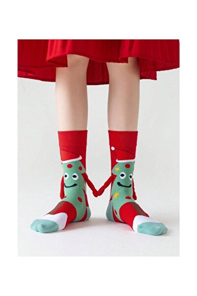 Valkry Magnetic Socks, Unisex, One Size, Christmas Tree Pattern
