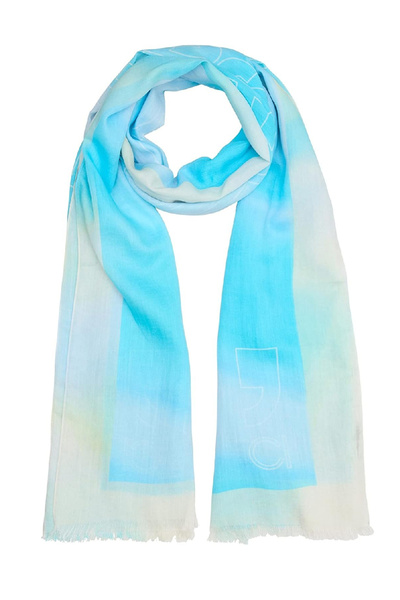 comma Scarf, Blue