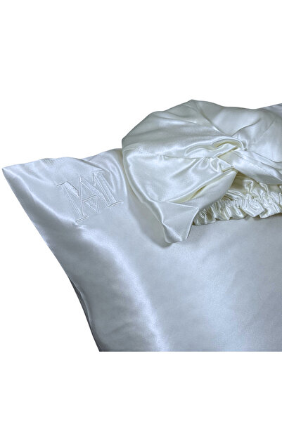 MATASIA Beauty Night – 22 Momme Silk Set, Ivory | MATASIA®