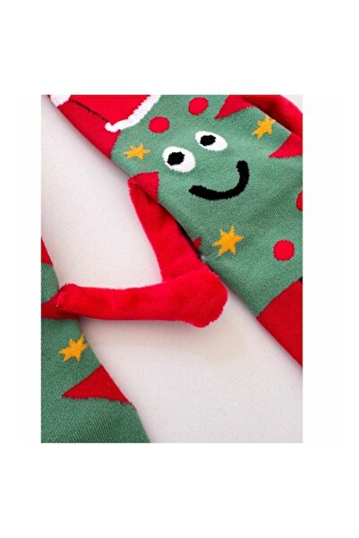 Valkry - Set of 2 Magnetic Socks, Unisex, One Size, Christmas Pattern