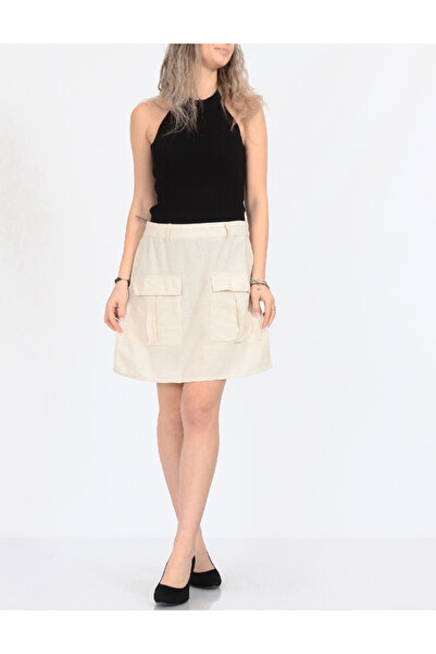 Vero Moda Skirt, Cream