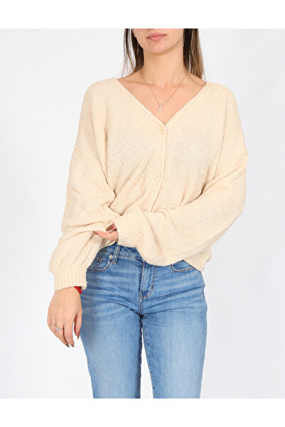 NA-KD Cardigan, Cream