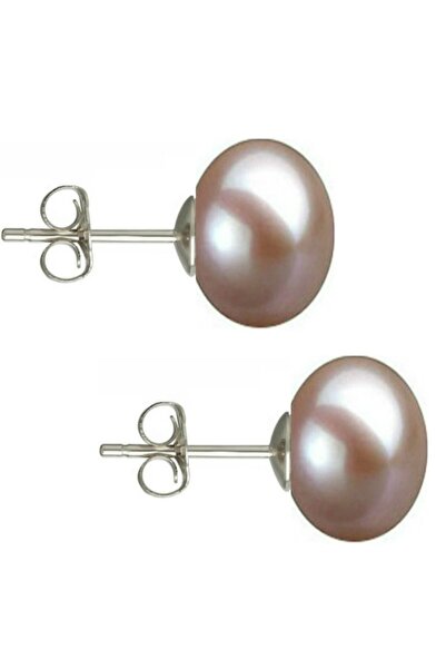 Kaskadda Cercei Perle Mari Lavandă, Naturale, 9–10 mm, Tip Șurub, Argint 925 – Calitate AAA | KASKADDA®