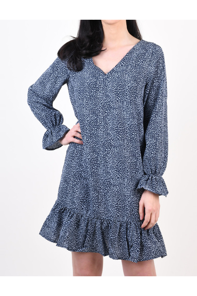 VILA Short dress, Navy blue