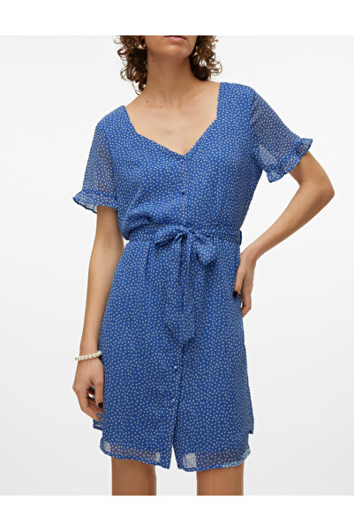 Evendi Short dress, Blue