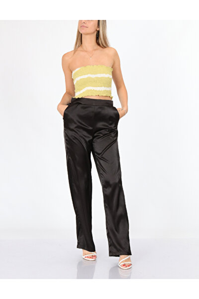 VILA Pants, Black