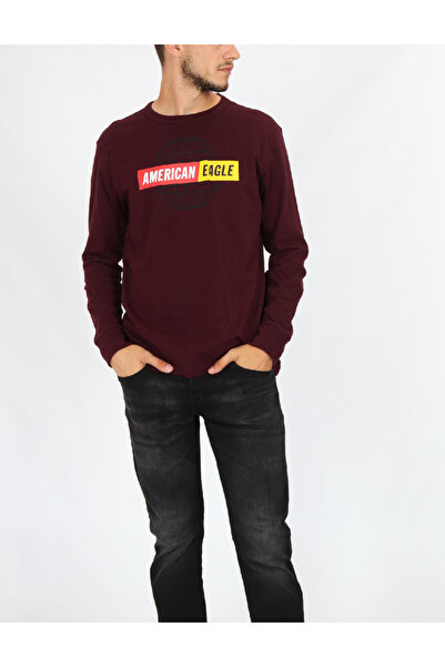 AMERICAN EAGLE Blouse, Burgundy