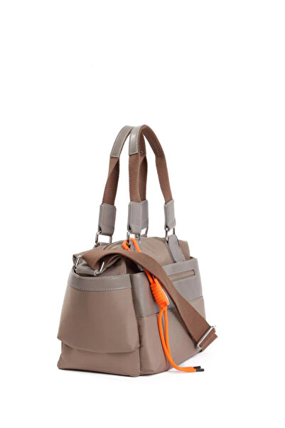 Tuğba Women's Waterproof Fluffy Shoulder and Crossbody Bag T4755