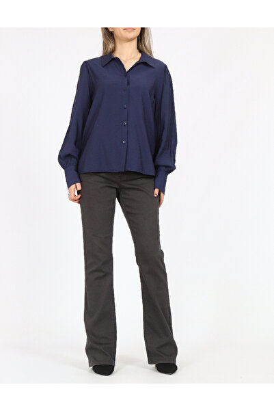 Vero Moda Shirt, Navy Blue