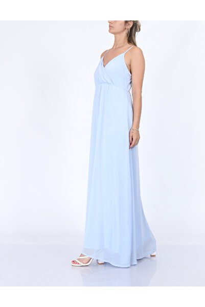 VILA Long dress, Blue