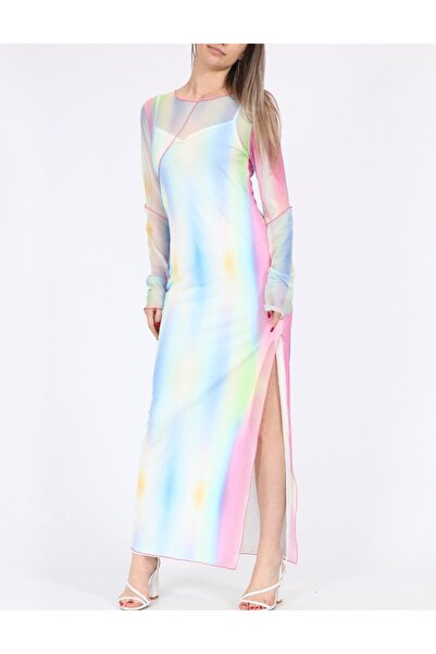 Noisy May Long dress, Mix colors