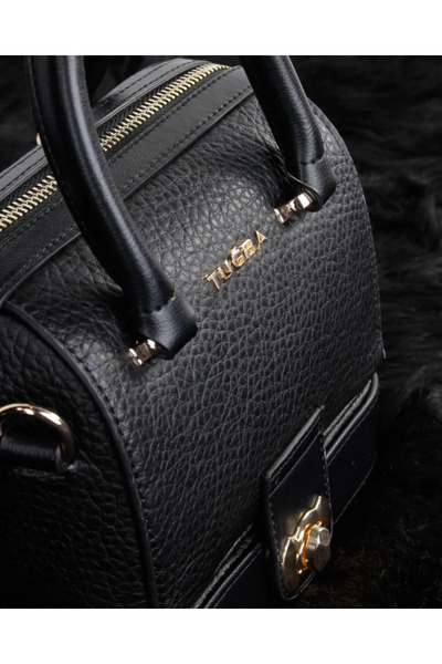 Tuğba Γυναικεία τσάντα χεριού και ώμου με λεπτομέρεια καθρέφτη μακιγιάζ με ρυθμιζόμενο λουράκι T4780