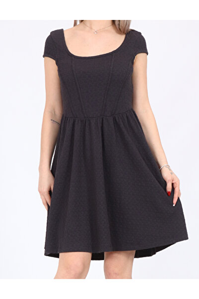 Noisy May Short dress, Dark gray