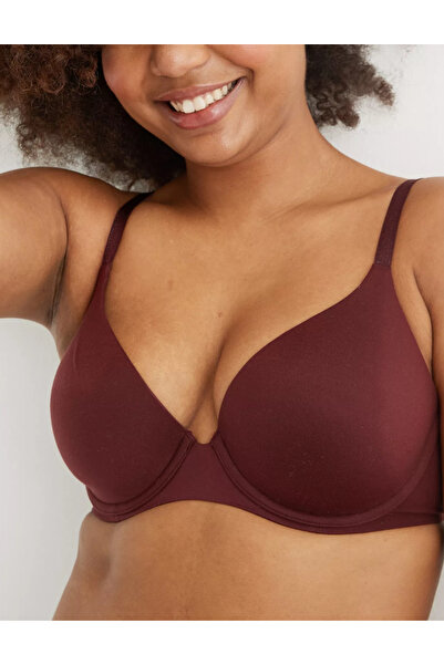aerie Bra, Burgundy